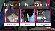 Manual Driving Lessons- Foot Controls