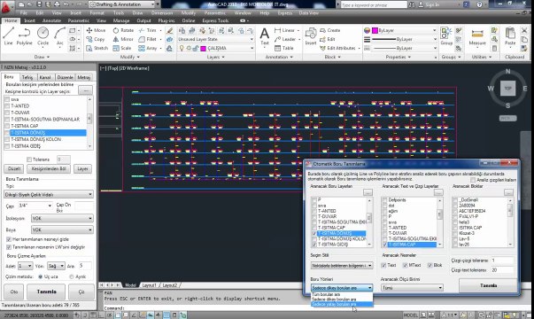 Isıtma Tesisatı Boru Metrajı ve Yaklaşık Maliyeti Çıkarma