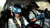Sebastien Ogier & VW Polo R WRC - Rallye Monte Carlo 2014 SS4