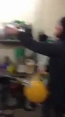 violación con compresor de aire