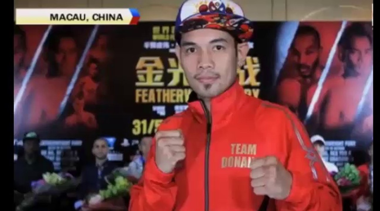Nonito Donaire and Simpiwe Vetyeka arrive in Macau ahead of fight