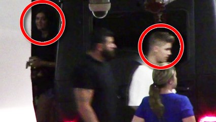 SPOTTED! Justin Bieber Kylie Jenner Together In Private Residence