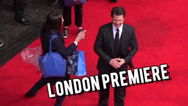 Tom Cruise And Emily Blunt At Edge Of Tomorrow Premiere