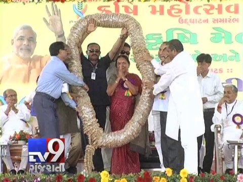 Gates over Sardar Sarovar Narmada dam is expected soon, says Anandiben - Tv9 Gujarati