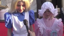 Young Dakota And Elle Fanning Wear Costumes To Halloween party In Santa Monica
