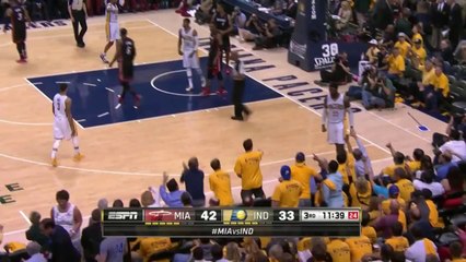 Roy Hibbert CLUTCH AND1 vs Heat - Game 5 ECF