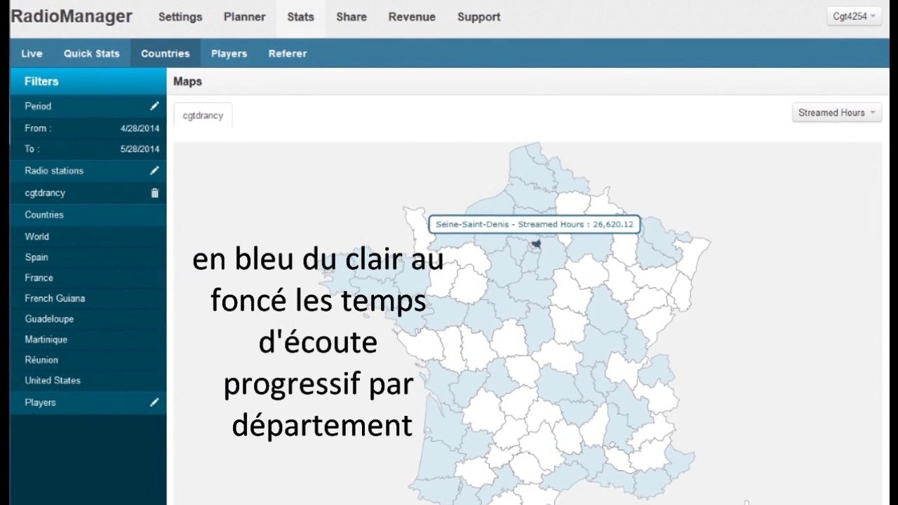 radio cgt drancy audience