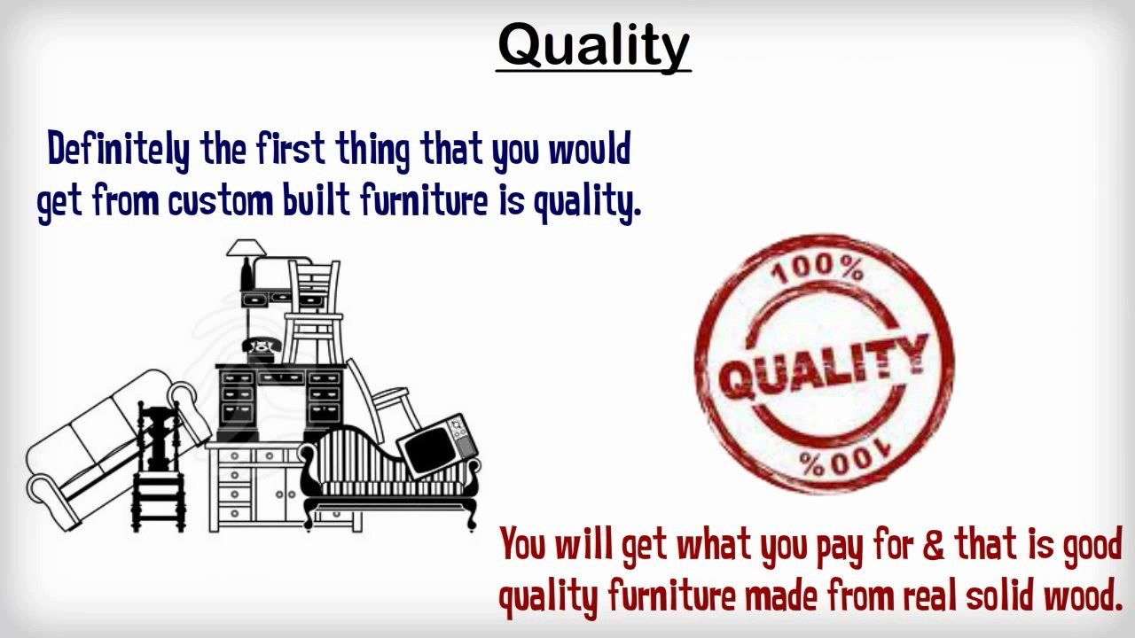 The Benefits Of Custom Built In Furniture