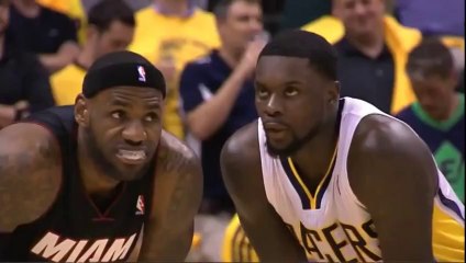 Lance Stephenson Blows LeBron James Face Off