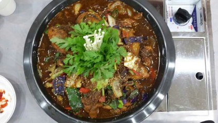 카지노 맛집 만항 할매닭집