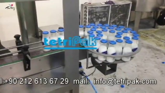 Cam şişe dolum ve kapama makinesi/ tetripak.com