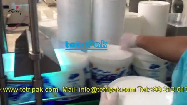 Otomatik kova dolum kapatma makinesi/ tetripak.com