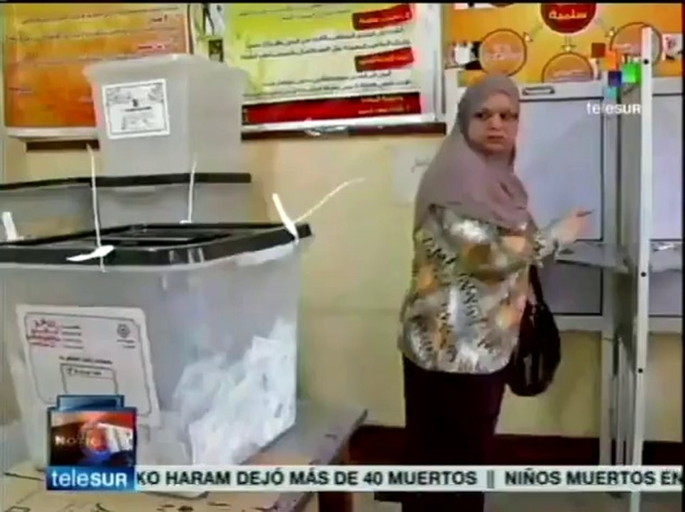 Inician egipcios tercer día de comicios con baja participación