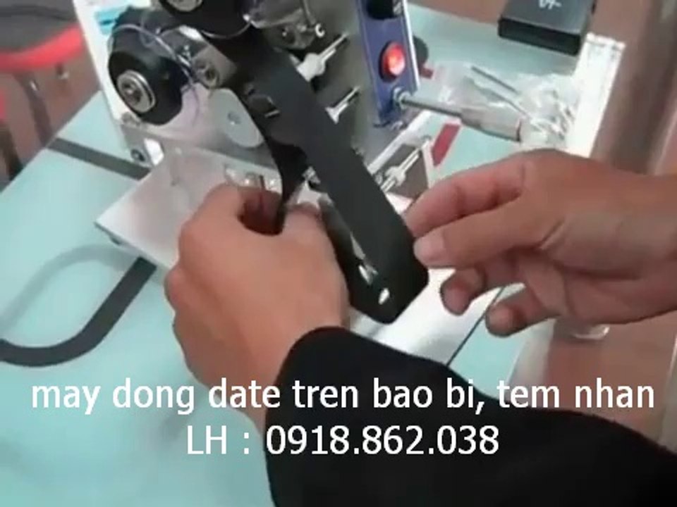 máy dập date thủ công, máy in date trên bao bì dập tay