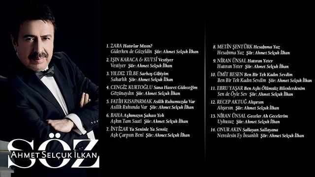 Zara & Ahmet Selçuk İlkan - Hatırlar mısın (2014) Orjinal CD