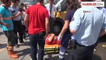 Minibüsün Altından Kriko ile Kurtarıldı