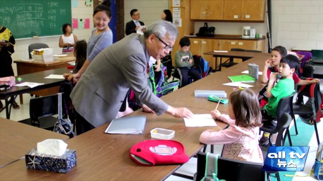 조희용 대사 부부 한글학교 방문 ALLTV NEWS EAST 28MAY14