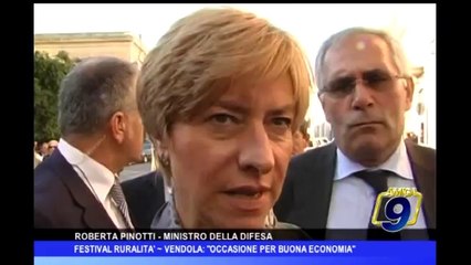 Festival Ruralità Vendola: "occasione per buona economia"