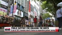 Almost 60p of South Koreans view North Korea as cooperative partner survey