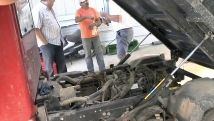 LES W-D.D. MICHOU FRIDAY NEWS - 16 MAI 2014 - GOLF D'IDRON COUVERTURE DU CLUB HOUSE ET L'ATELIER DE MECANIQUE.