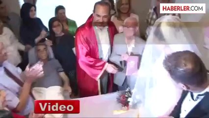 Hastane Odasında Nikah Töreni