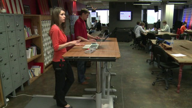 Travailler debout... car rester assis nuit à la santé
