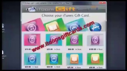 itunes Gift Card Generator May 2014 Working