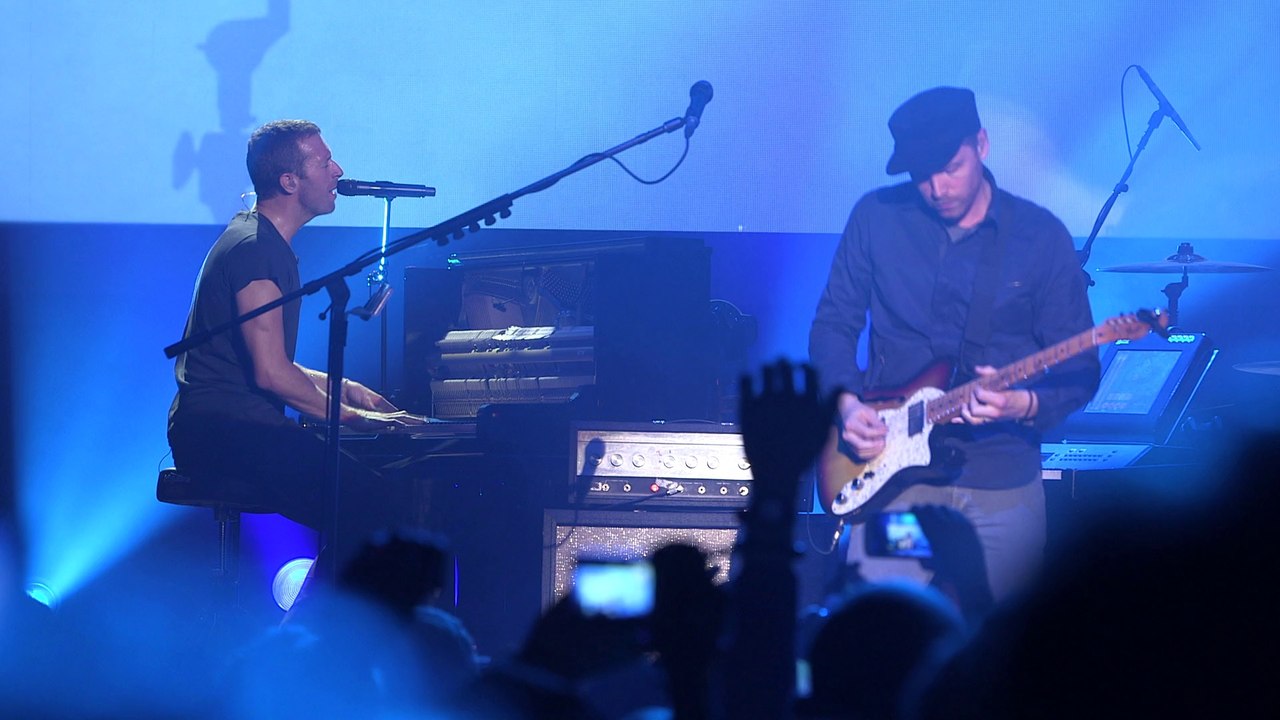 Coldplay en live au Casino de Paris : «Paradise»