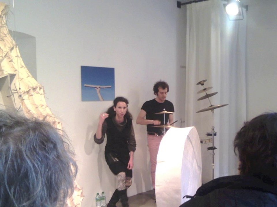 Christine Bertocchi-Cyril Hernandez, Impro n°3, oeuvres de Roland Cognet et Konrad Loder, Galerie Duboys.