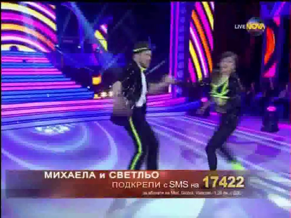 Dancing stars So2E21...полуфинал - квартет - Ани и  Дарин с Елена и Тошко...