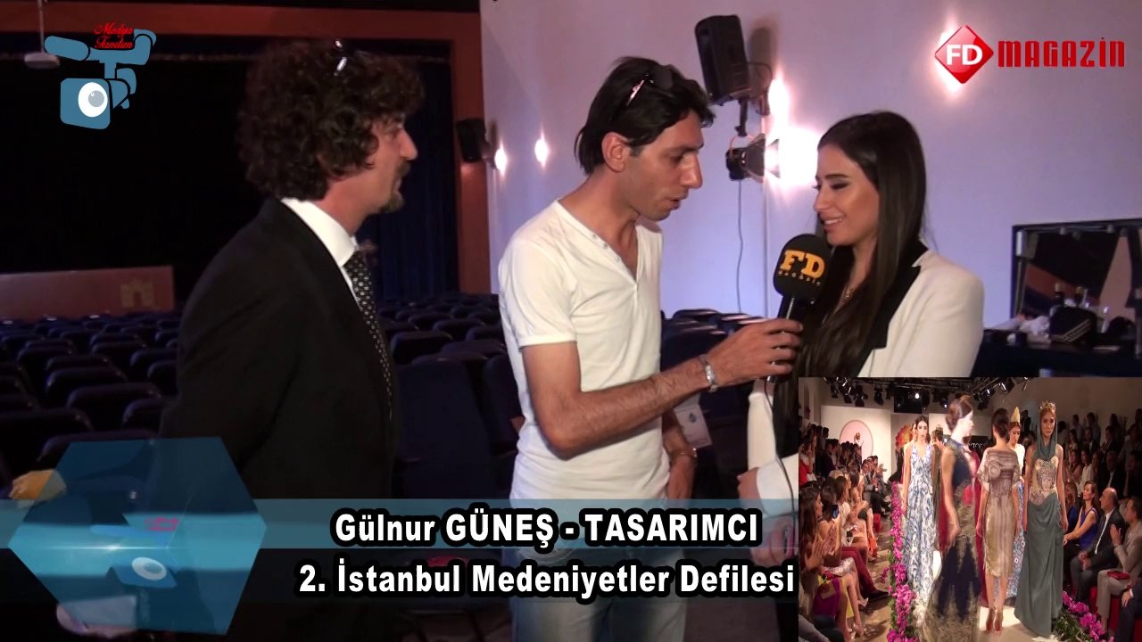 SAVAŞ UĞURLU - GÜLNUR GÜNEŞ 2. İSTANBUL MEDENİYETLER DEFİLESİ RÖPORTAJ