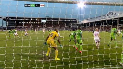 Nigeria keeper throws ball into his own net