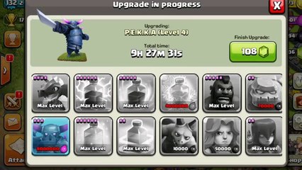 PlayerUp.com - Buy Sell Accounts - Clash of Clans LVL 132 (TH 10)