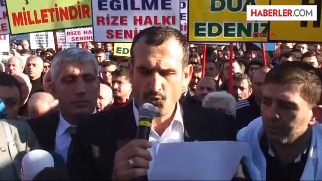 Rize Başbakan Erdoğan İçin Giydiği Kefen Büfesini Kurtarmadı Arşiv