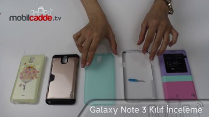 Samsung Galaxy Note 3 Kılıf İnceleme