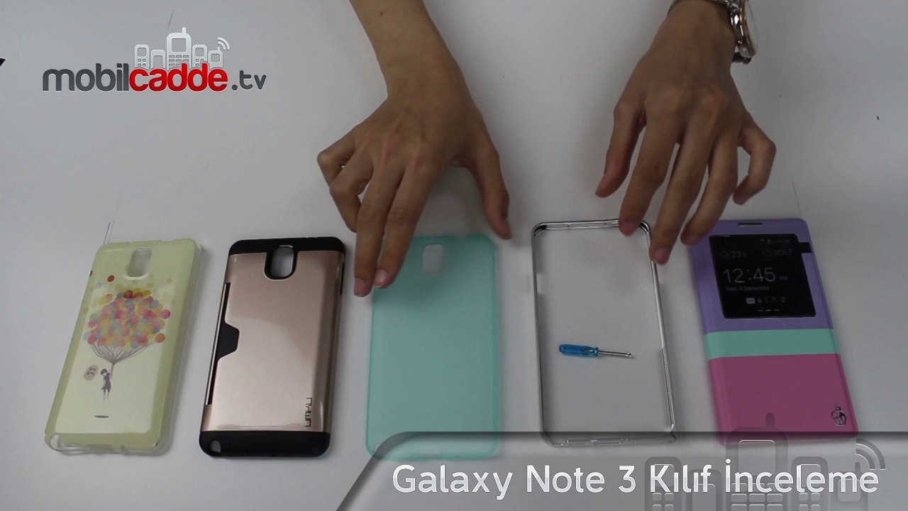 Samsung Galaxy Note 3 Kılıf İnceleme