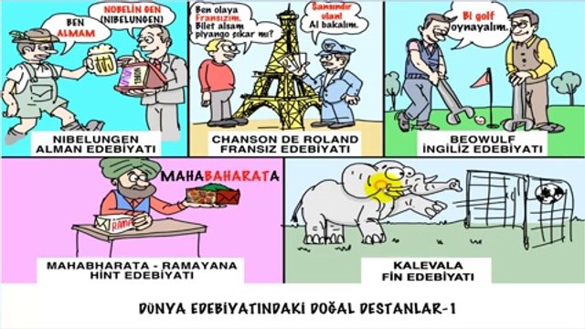 Dünya Edebiyatındaki Doğal Destanlar / Edebiyat Doping Hafıza
