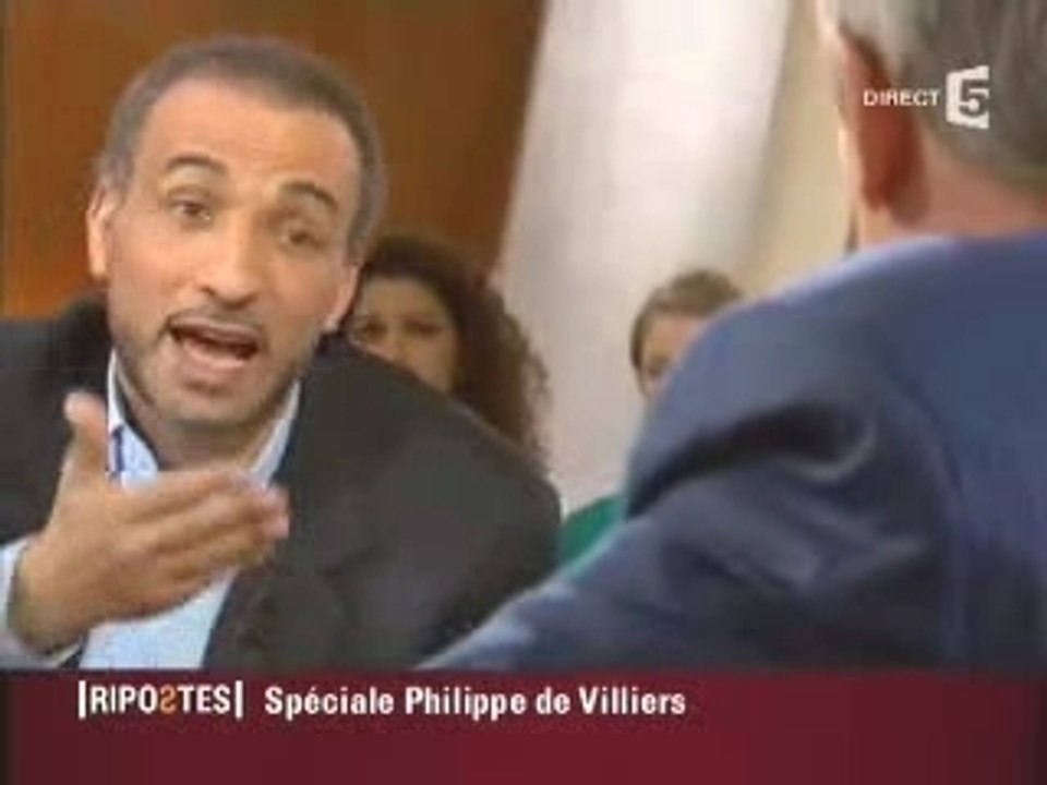 Tariq Ramadan face à De Villiers