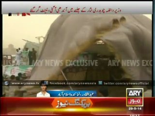 Wind blown up Nisar's public meeting