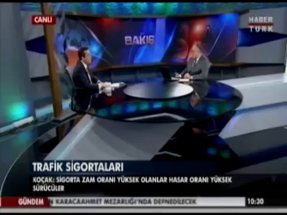 Konu- Trafik Sigortaları Konuk- TSB Başkanı Recep Koçak