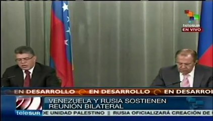 Explicamos a Rusia plan de violencia contra Venezuela: Jaua