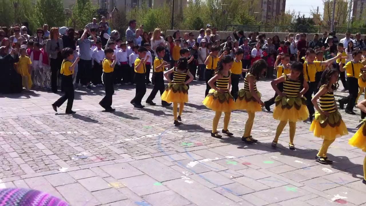 23 Nisan 2014 TOKİ İlköğetim Okulu 23 Nisan Gösterisi