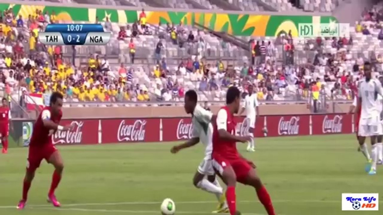 أهداف مباراة نيجيريا 6-1 تاهيتي __ 17-6-2013 __  كأس القارات 2013