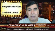 Game 6 NHL Pick New York Rangers vs. Montreal Canadians Odds Playoff Prediction Preview 5-29-2014