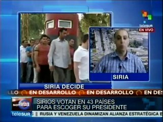 Autoridades sirias garantizan seguridad en elección presidencial