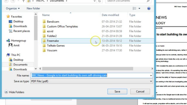 How to Save any WebPage as PDF in Google Chrome without Extension ?