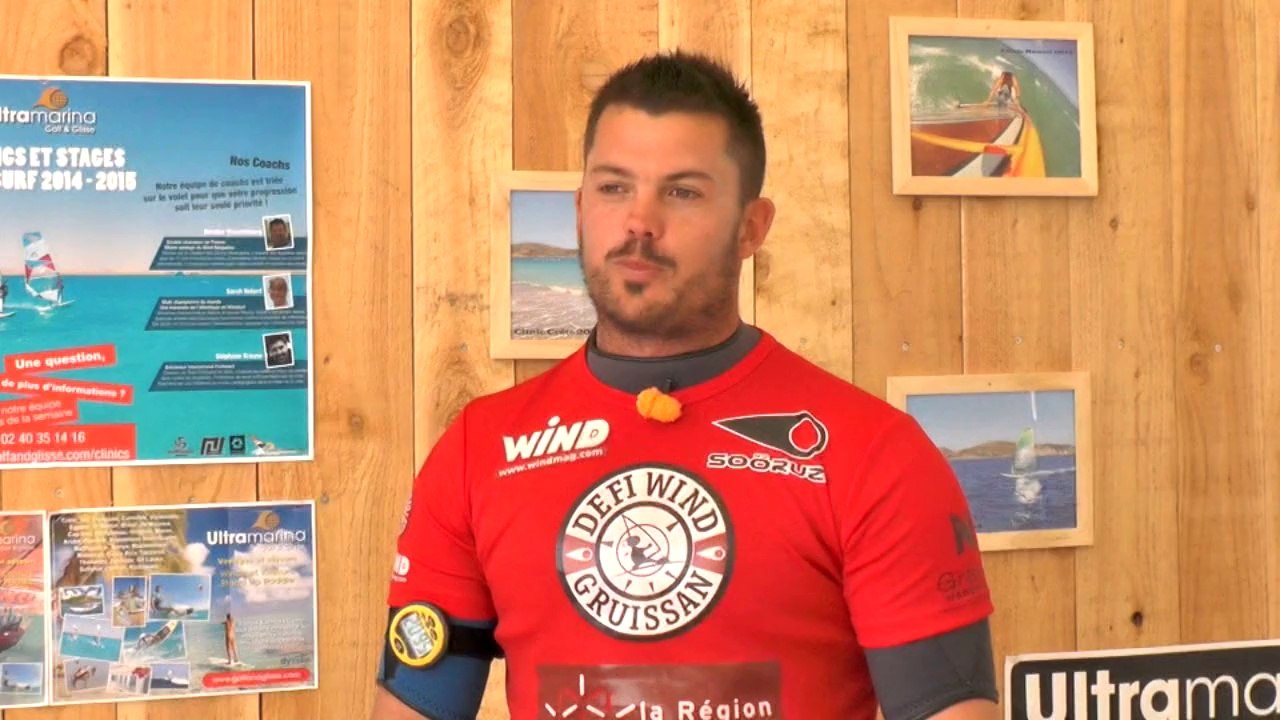 Défi Wind J1- ITW Nicolas Warembourg