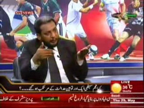 Sports & Sports with Amir Sohail (Kya Najam Sethi Aik Aur Toheen Adalat Ke Murtakib Ho Gaye ) 29 May 2014