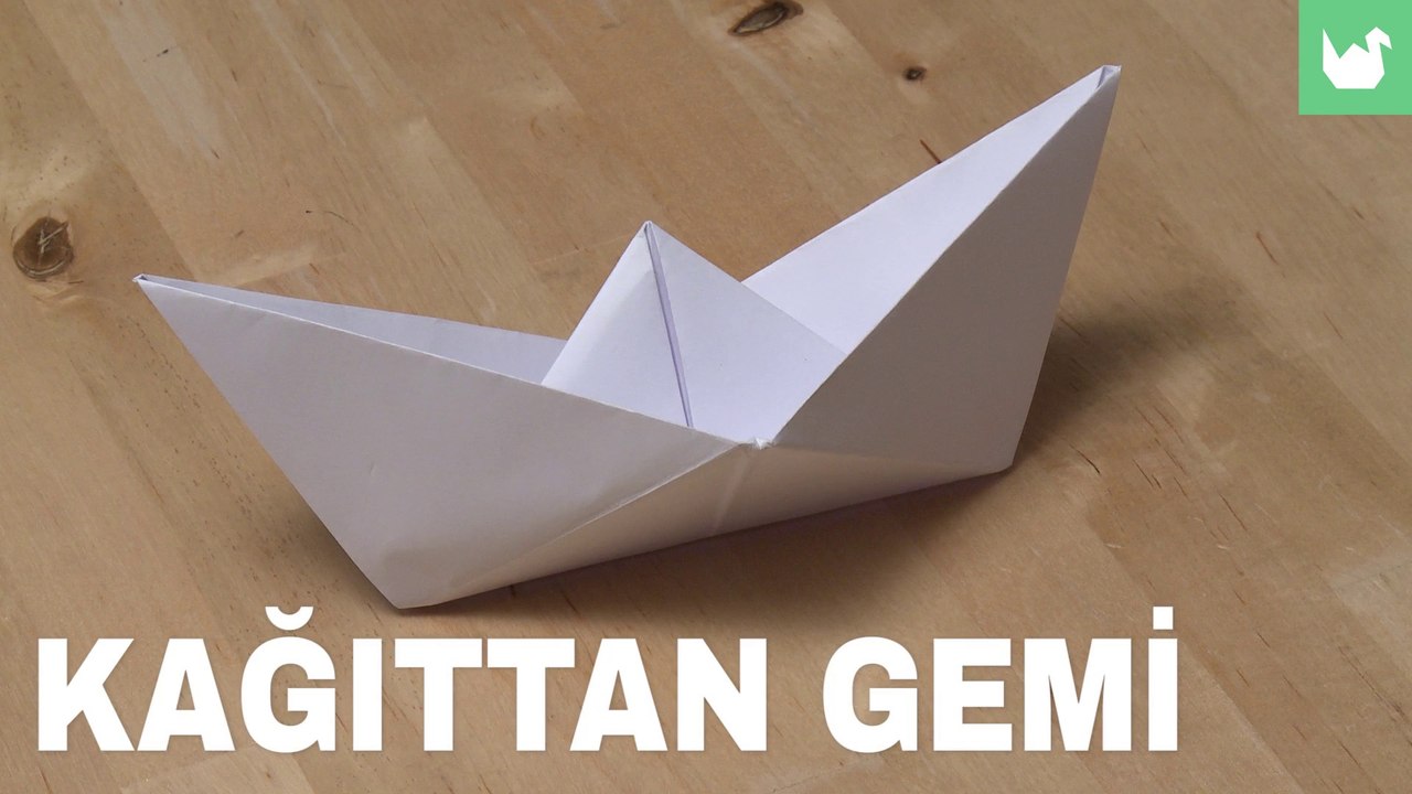 Kağıttan Gemi Nasıl Yapılır ?