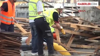 Arifiye'de Yüksek Hızlı Tren İstasyonu İnşaatı Çöktü: 5 Yaralı